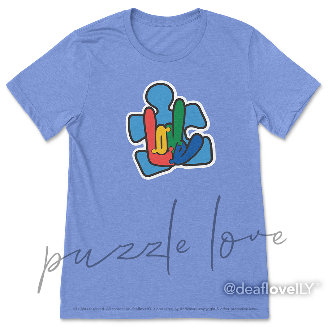 Puzzle LOVE Awareness T-Shirt - Adult & Youth Sizes!